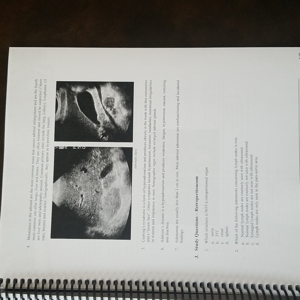 Pegasus Lectures Ultrasound Registry Abdomen Exam Book - Picture 7 of 9